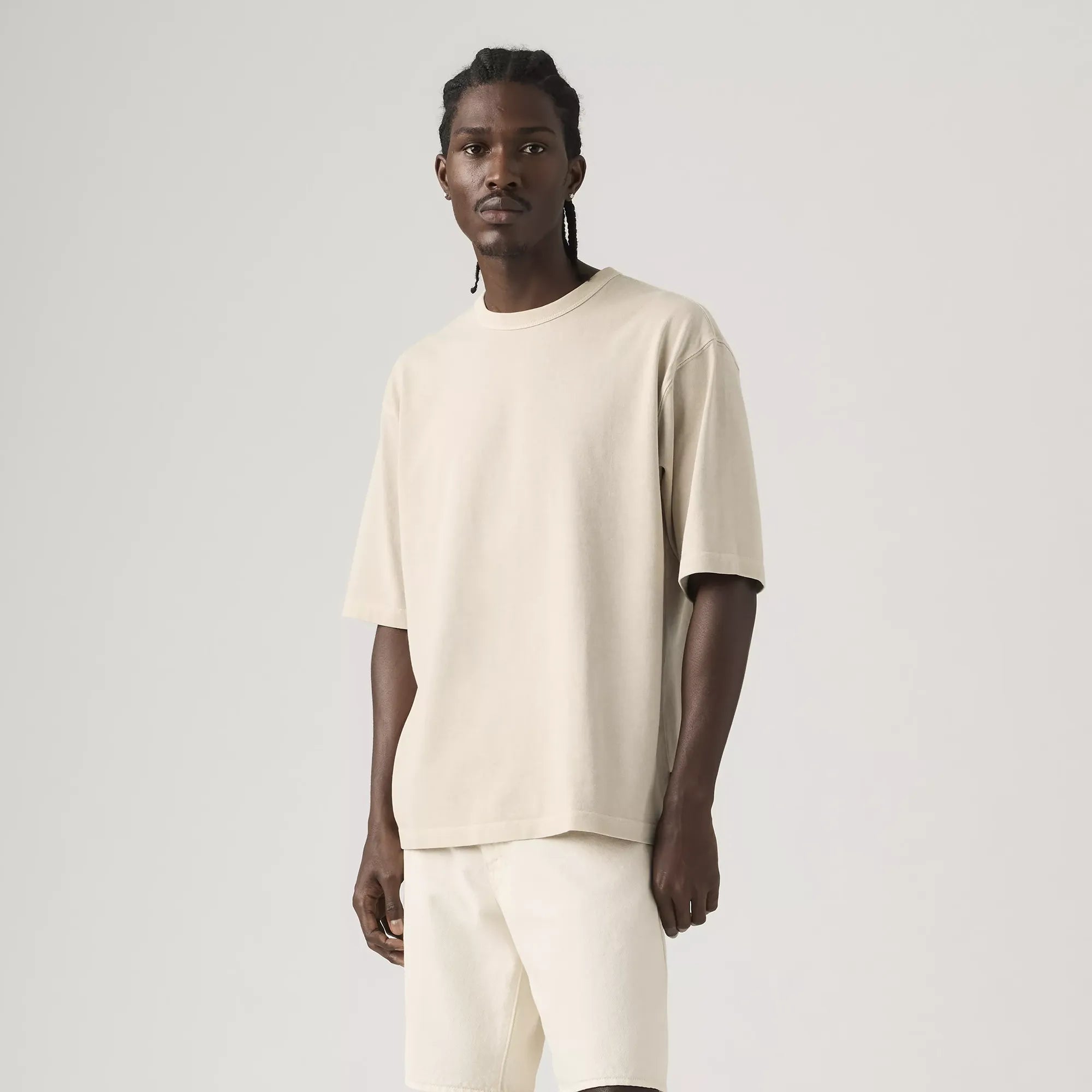 Levi's Heavyweight Loose Tee, garment dye pumice — available at Norwood