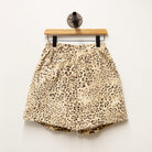 CUB Alia Shorts, leopard corduroy — available at Norwood