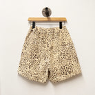 CUB Alia Shorts, leopard corduroy — available at Norwood