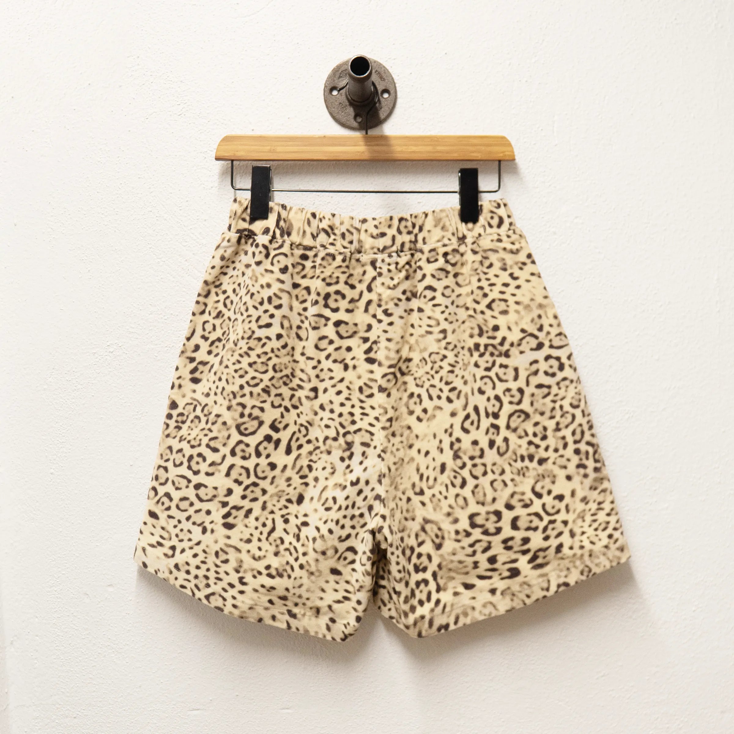 CUB Alia Shorts, leopard corduroy — available at Norwood