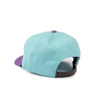 The Quiet Life Louis Floral Polo Hat, Teal/Purple — available at Norwood