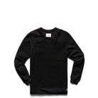 Reigning Champ Flatback Waffle Long Sleeve, black