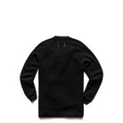 Reigning Champ Flatback Waffle Long Sleeve, black — available at Norwood