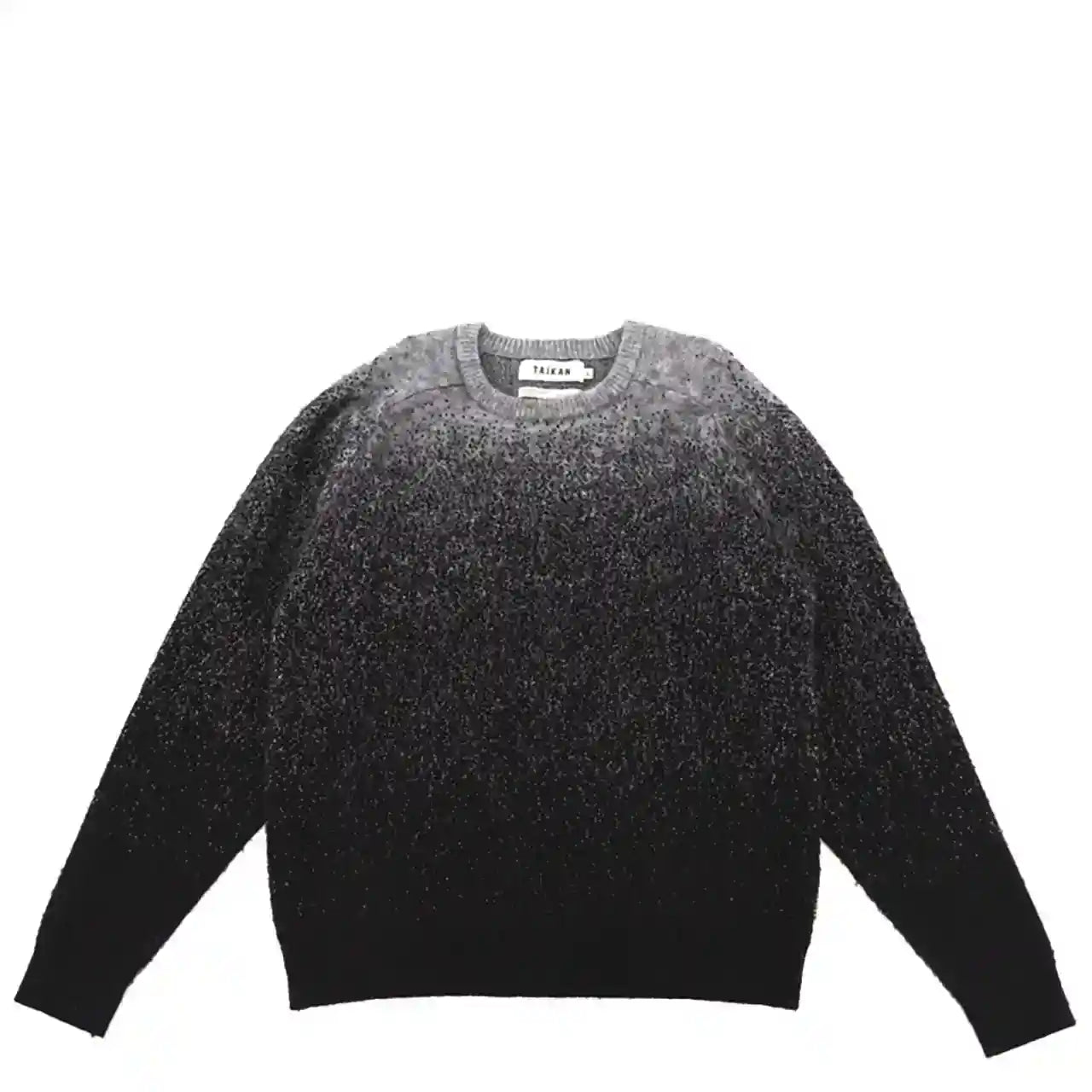 Taikan Waffle Knit Sweater / Black – size? Canada