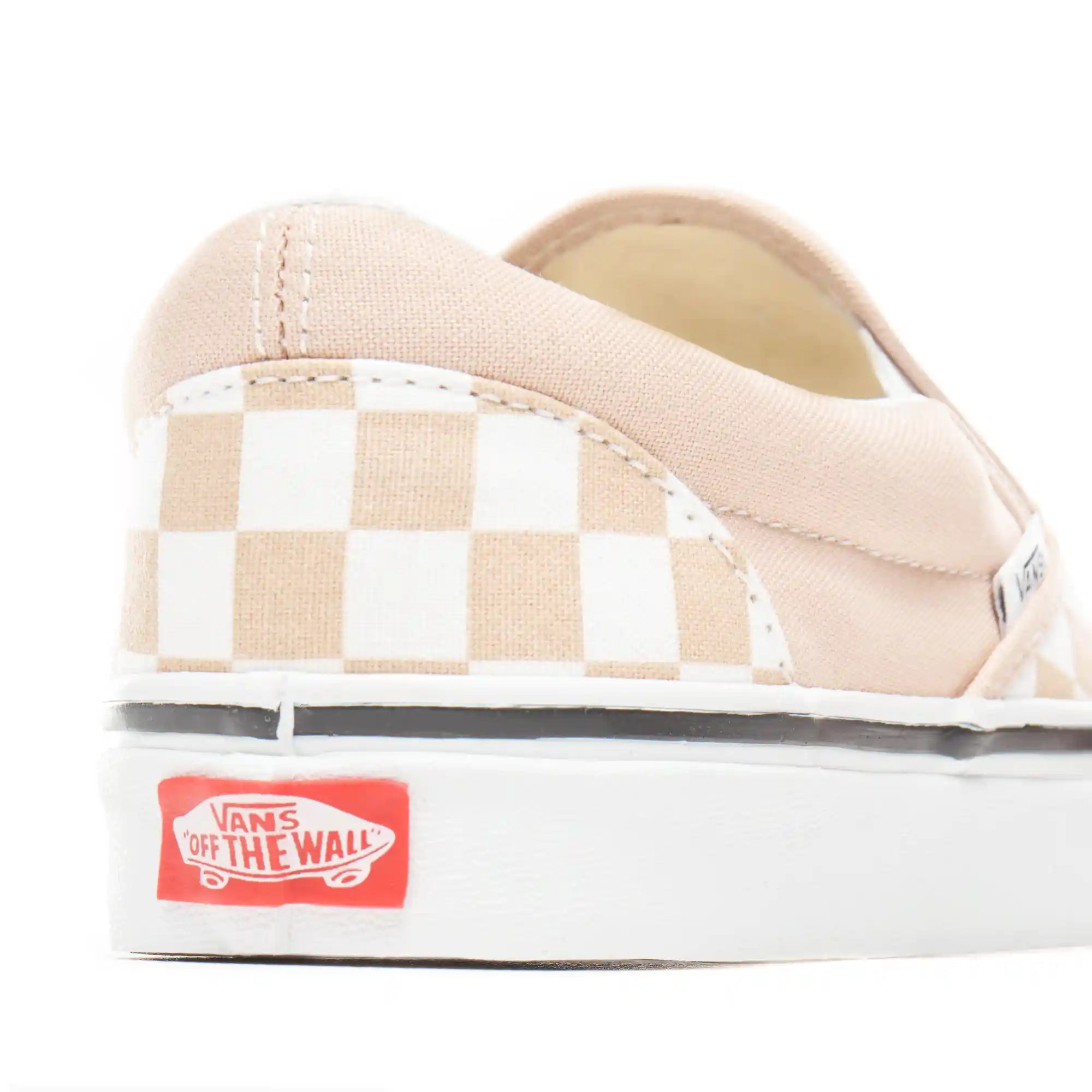 Frappe white checkered vans discount