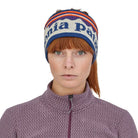 Patagonia Powder Town Headband, fitz roy sunrise knit: birch white — available at Norwood
