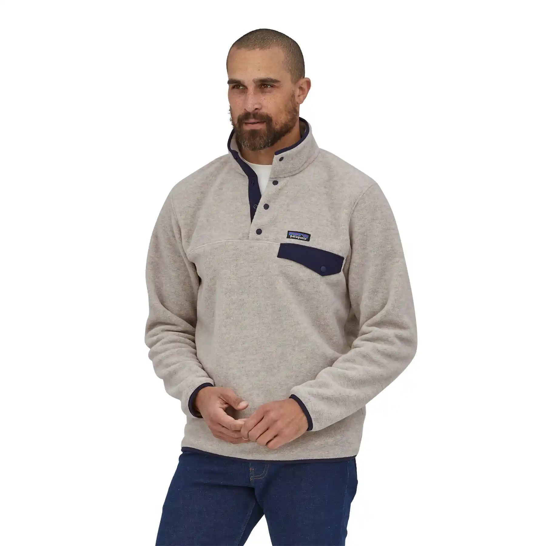 Patagonia men's 2025 synchilla oatmeal heather