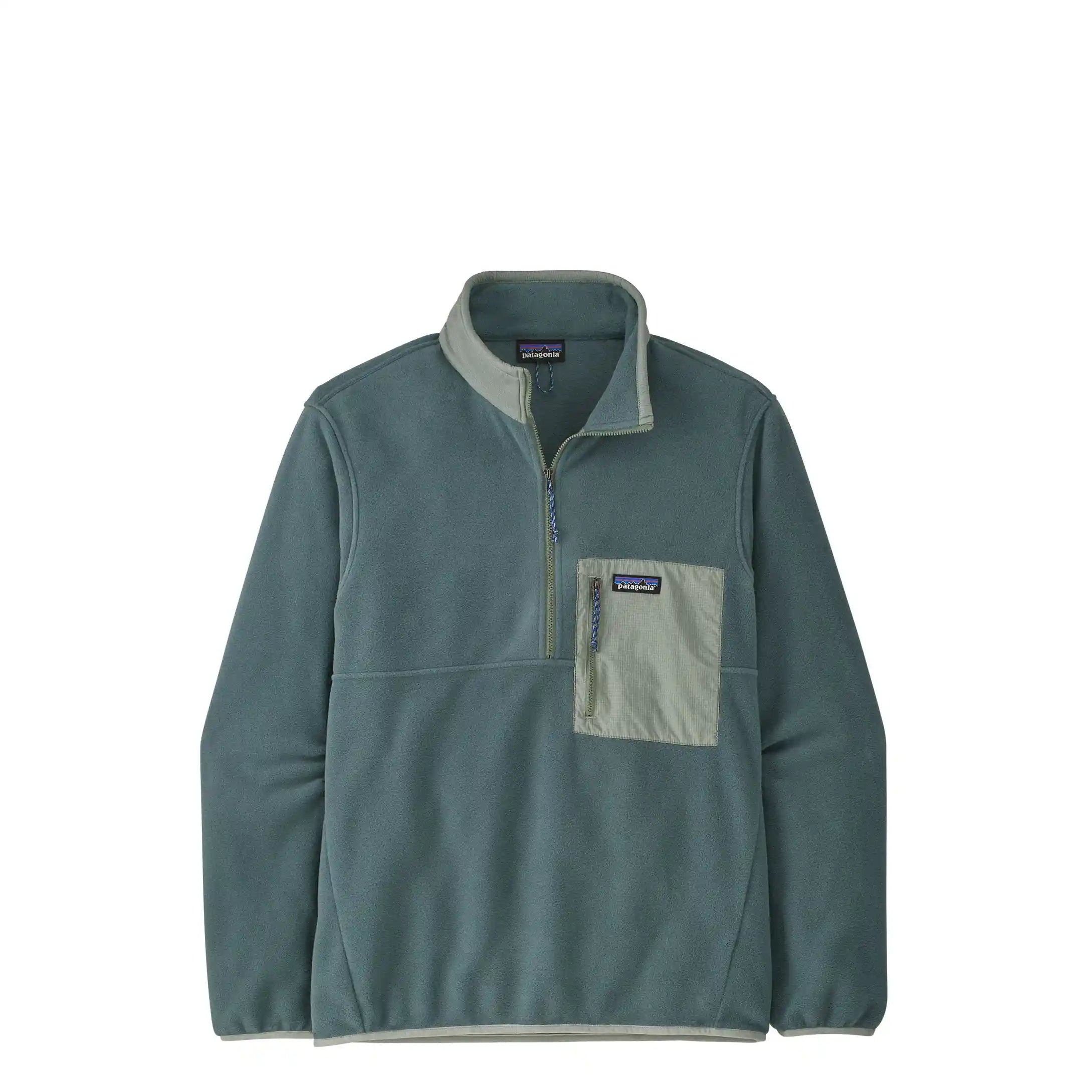 Patagonia Microdini 1 2 Zip Pullover nouveau green Norwood