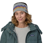 Patagonia Powder Town Headband, ridge rise: sleet green — available at Norwood