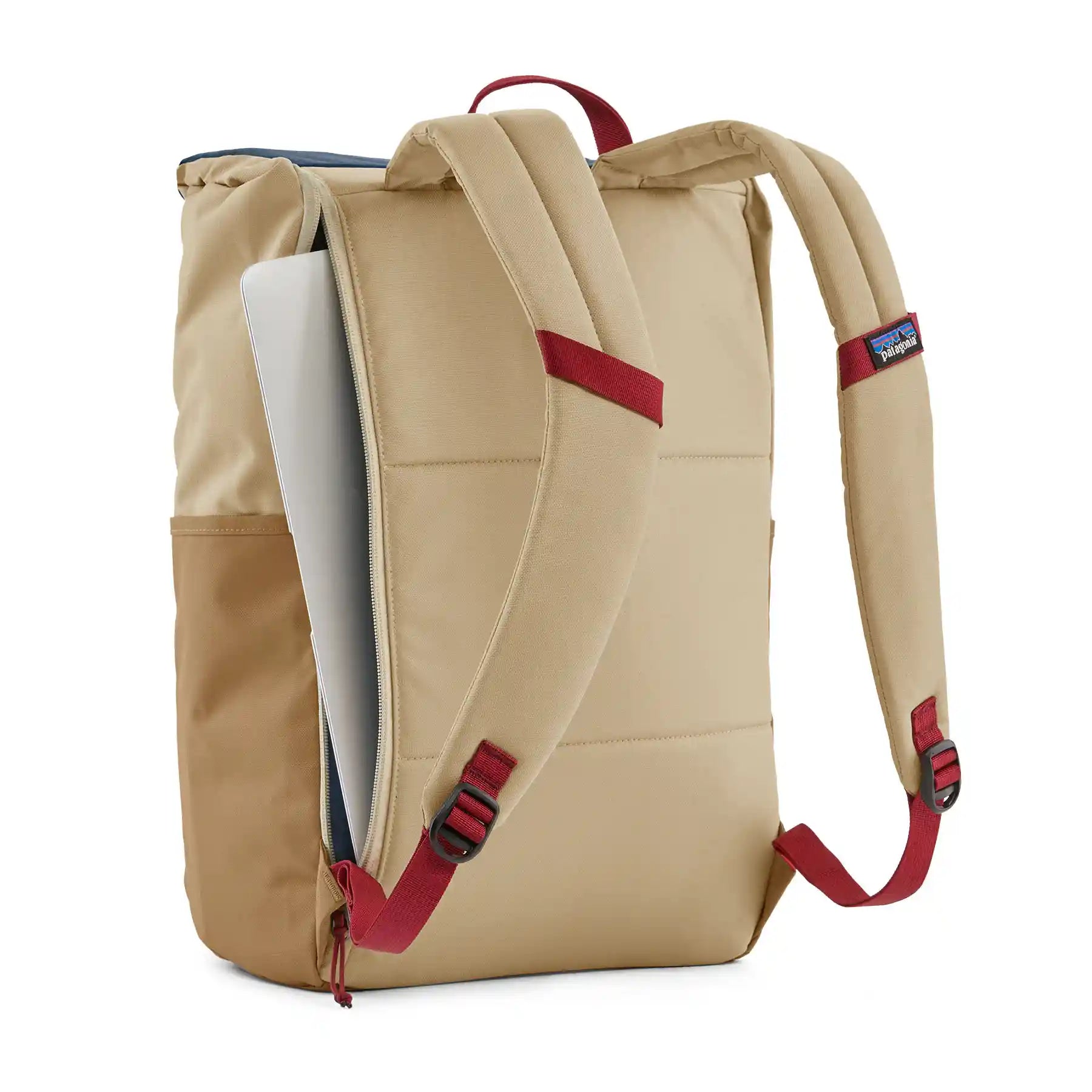 Patagonia Fieldsmith Roll Top Pack, patchwork: coriander brown — available at Norwood