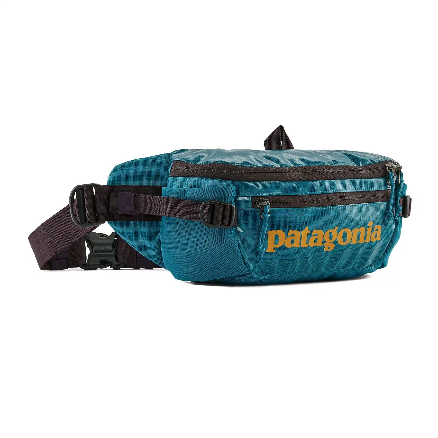 Patagonia Black Hole Waist Pack 5L, belay blue — available at Norwood