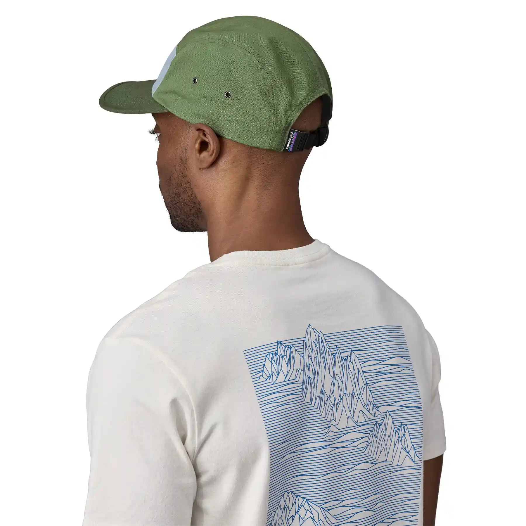 Patagonia Graphic Maclure Hat, shop sticker: terrain green — available at Norwood