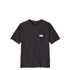Patagonia Men's Water People Organic Pocket T-Shirt, water people banner: ink black — available at Norwood