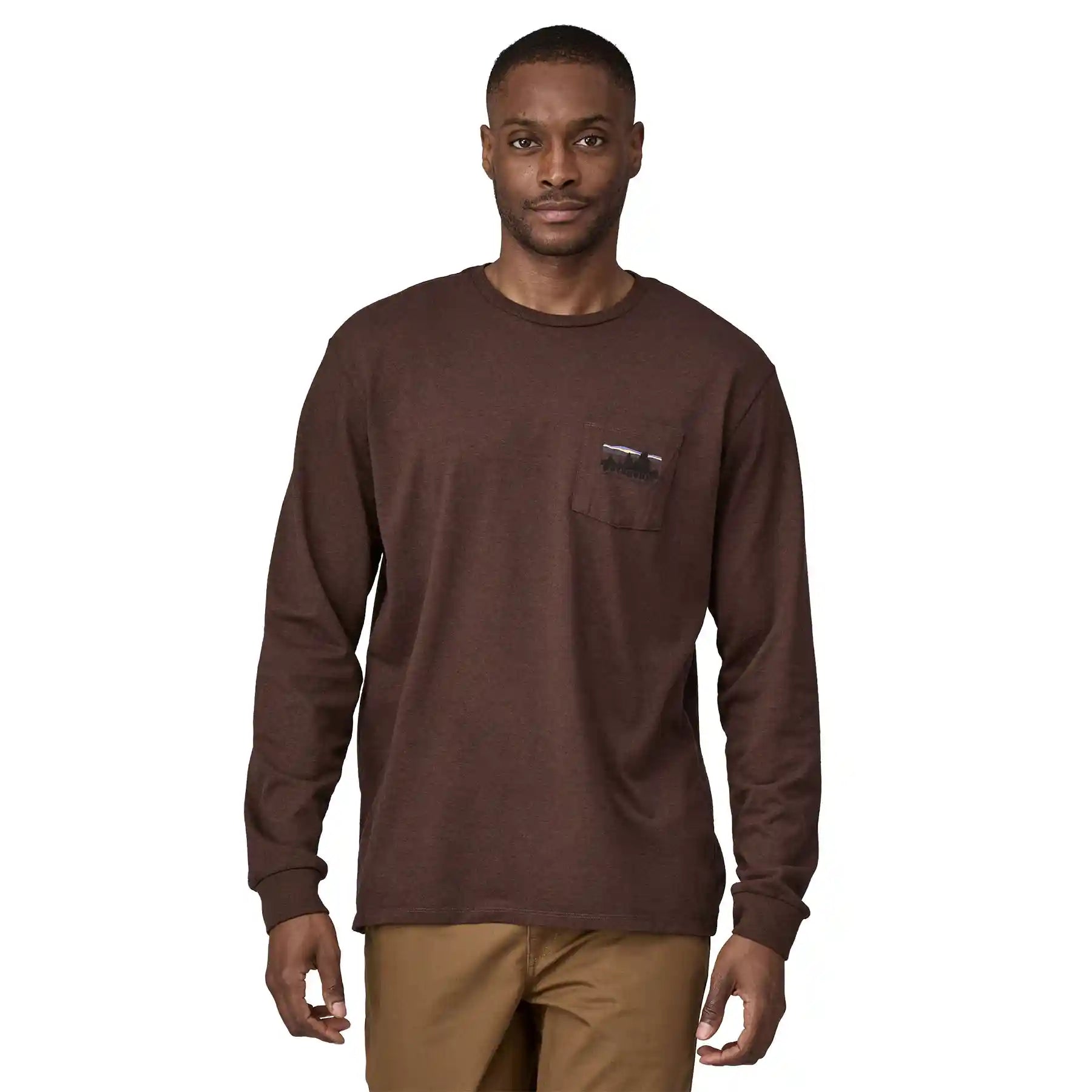 Long sleeve patagonia tee sales