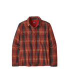 Patagonia Mens Fjord Loft Shirt, hunter: amanita red — available at Norwood
