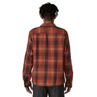 Patagonia Mens Fjord Loft Shirt, hunter: amanita red — available at Norwood