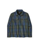 Patagonia Mens Fjord Loft Shirt, netted: old growth green — available at Norwood