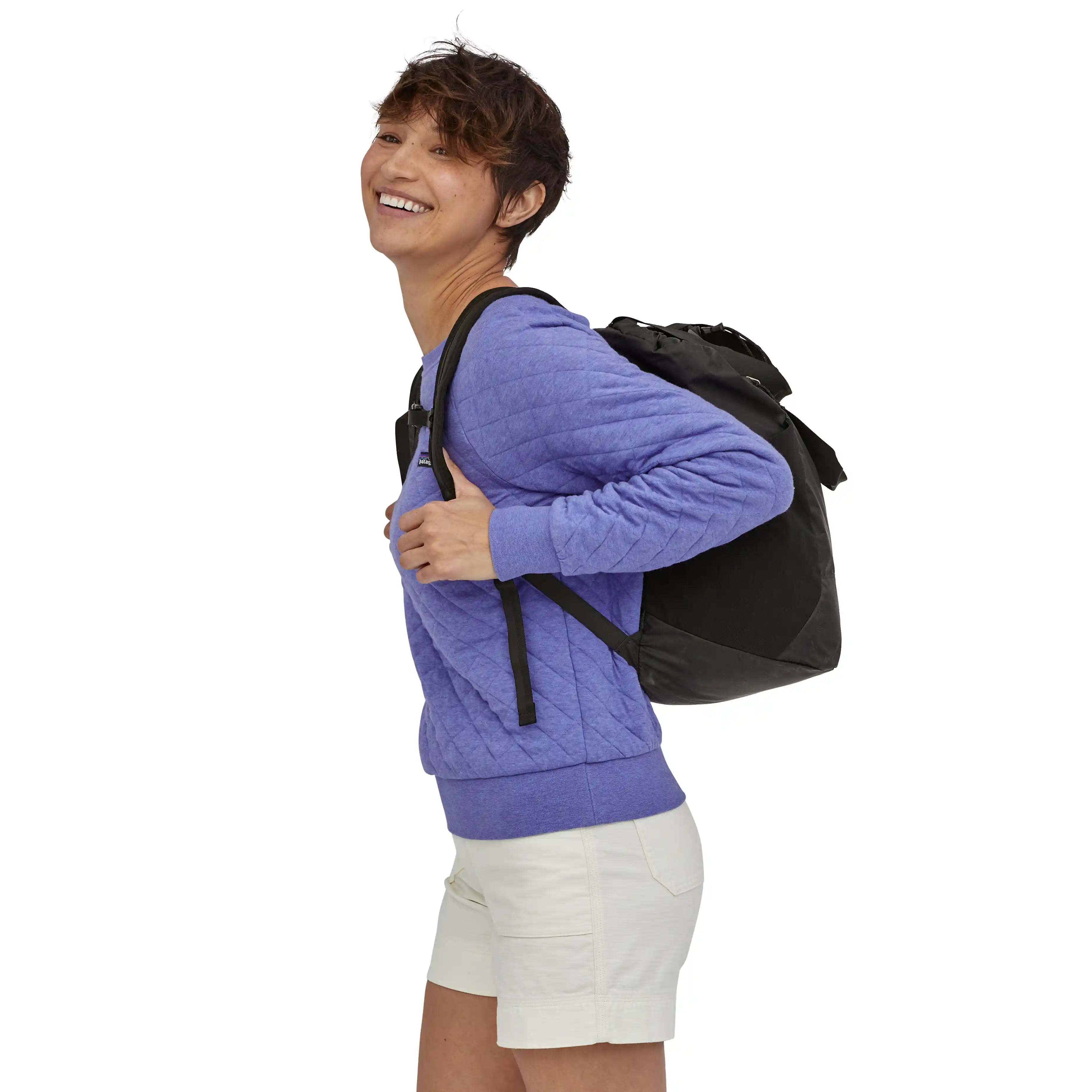Patagonia Ultralight Black Hole Tote Pack, black — available at Norwood