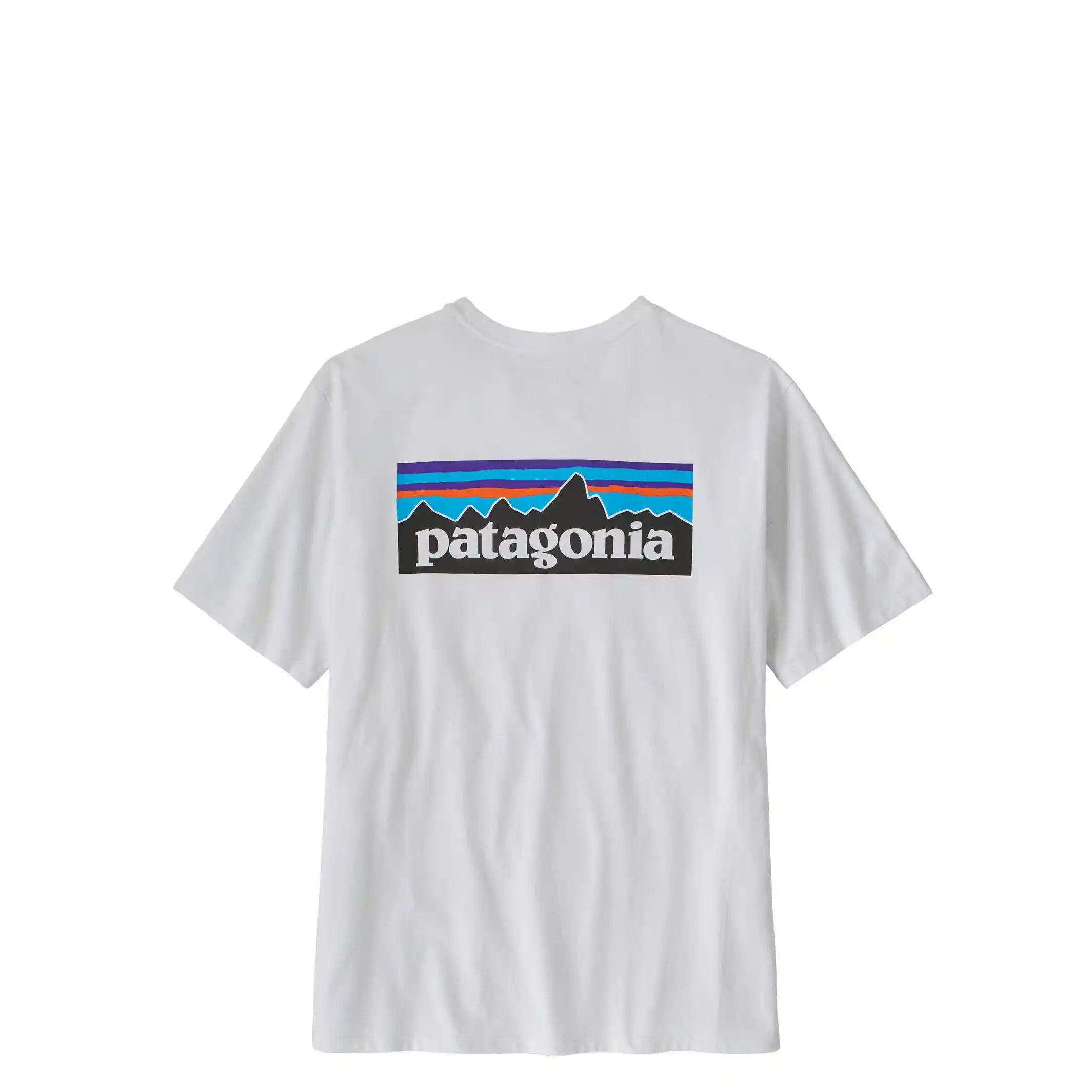 Patagonia P 6 Logo Responsibili Tee white Norwood