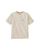 Patagonia Men's Water People Organic Pocket T-Shirt, water people banner: undyed natural — available at Norwood