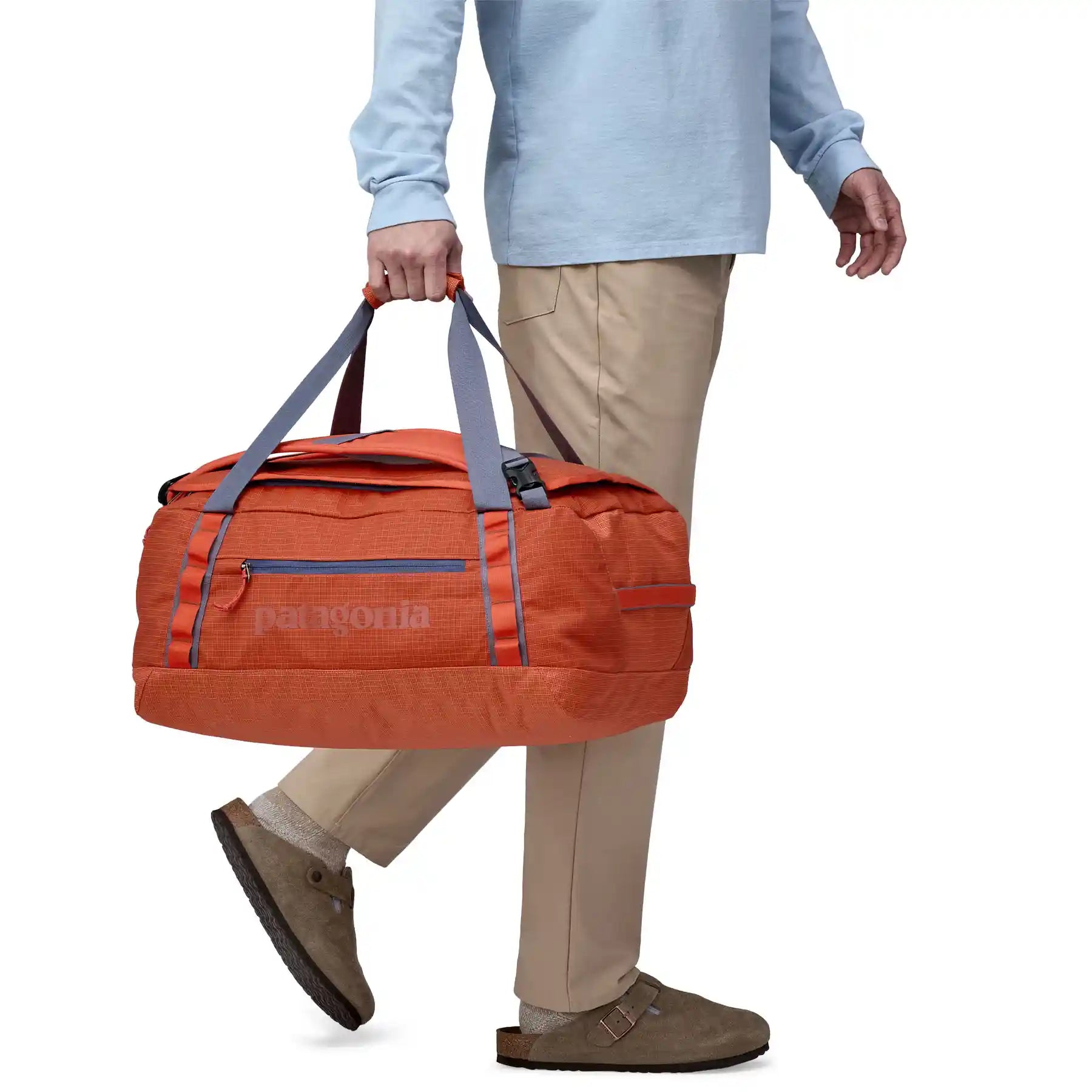 Patagonia Black Hole Duffel 40L, pimento red — available at Norwood