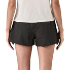 Patagonia Womens Barely Baggies Shorts - 2 1/2 In., black w/black — available at Norwood