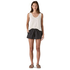 Patagonia Womens Barely Baggies Shorts - 2 1/2 In., black w/black — available at Norwood