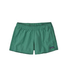 Patagonia Womens Barely Baggies Shorts - 2 1/2 In., heartleaf green — available at Norwood