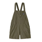 Patagonia Womens Outdoor Everyday Overalls, basin green — available at Norwood