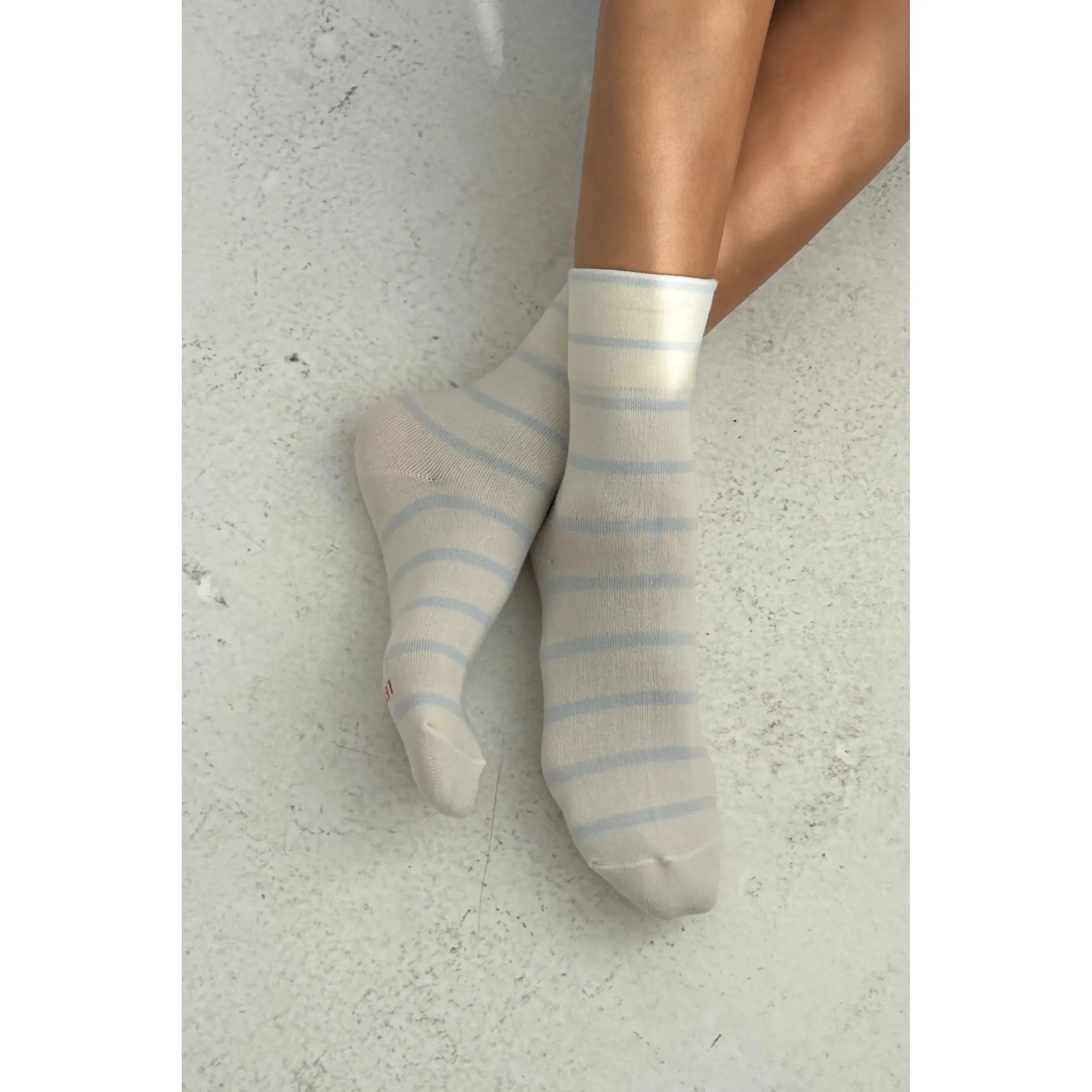 Le Bon Shoppe Wally Socks, sky — available at Norwood