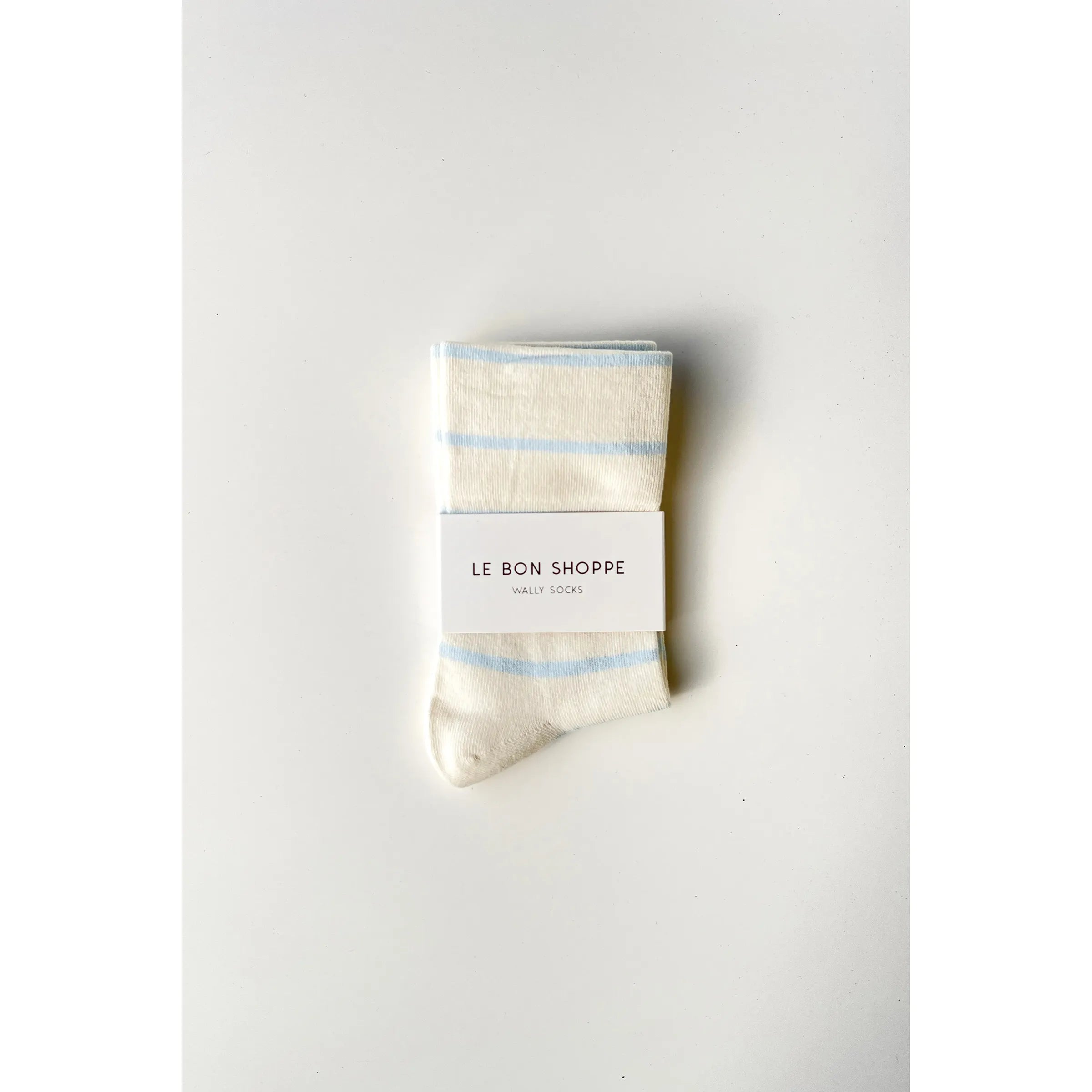 Le Bon Shoppe Wally Socks, sky — available at Norwood