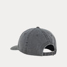 Stussy Basic Washed Low Pro Cap, charcoal — available at Norwood