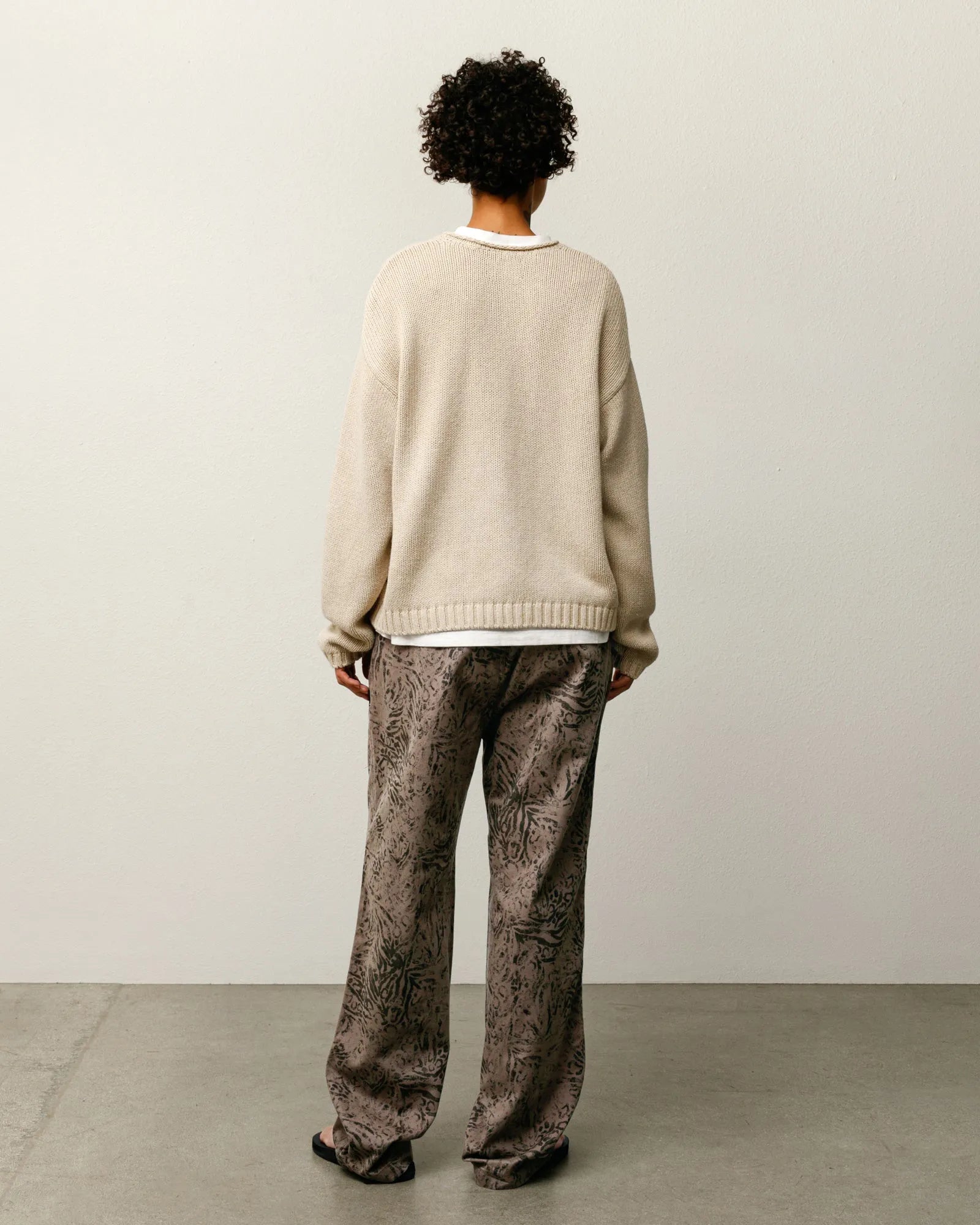 Stussy Cotton Twill Beach Pant, fossil — available at Norwood