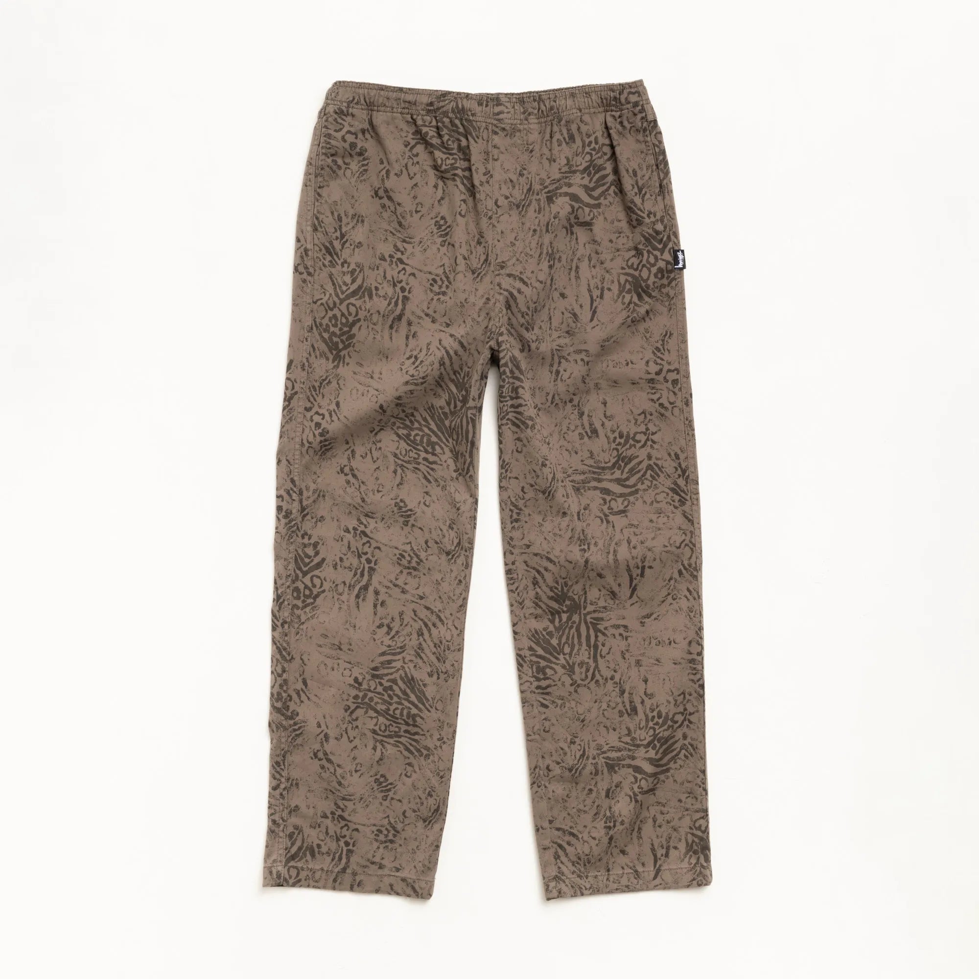 Stussy Cotton Twill Beach Pant, fossil — available at Norwood