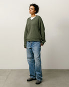 Stussy Big Ol Jean Denim, indigo stone wash — available at Norwood