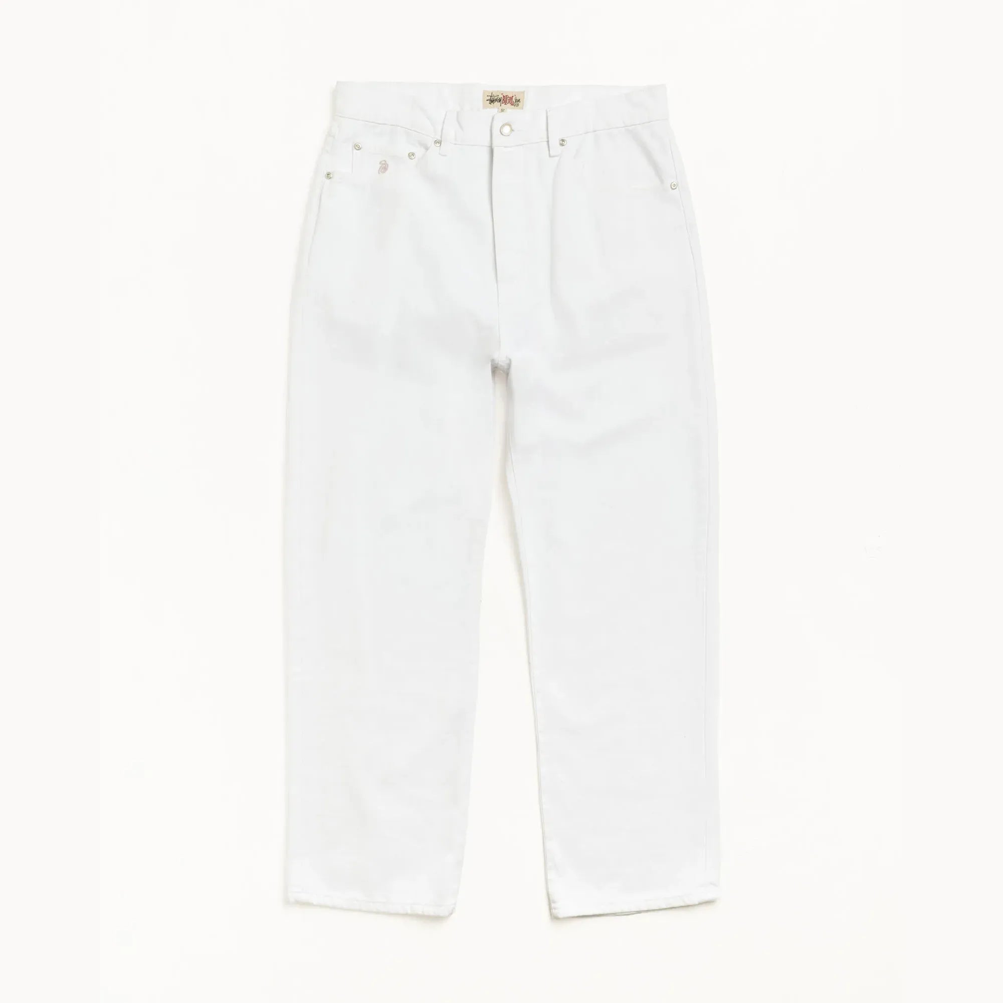 Stussy Big Old Jean Denim, white — available at Norwood