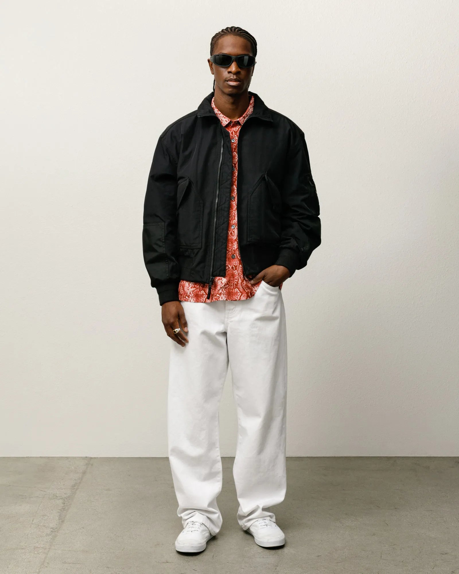 Stussy Big Old Jean Denim, white — available at Norwood