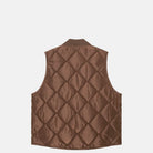 Stussy Insulated Vest, brown — available at Norwood
