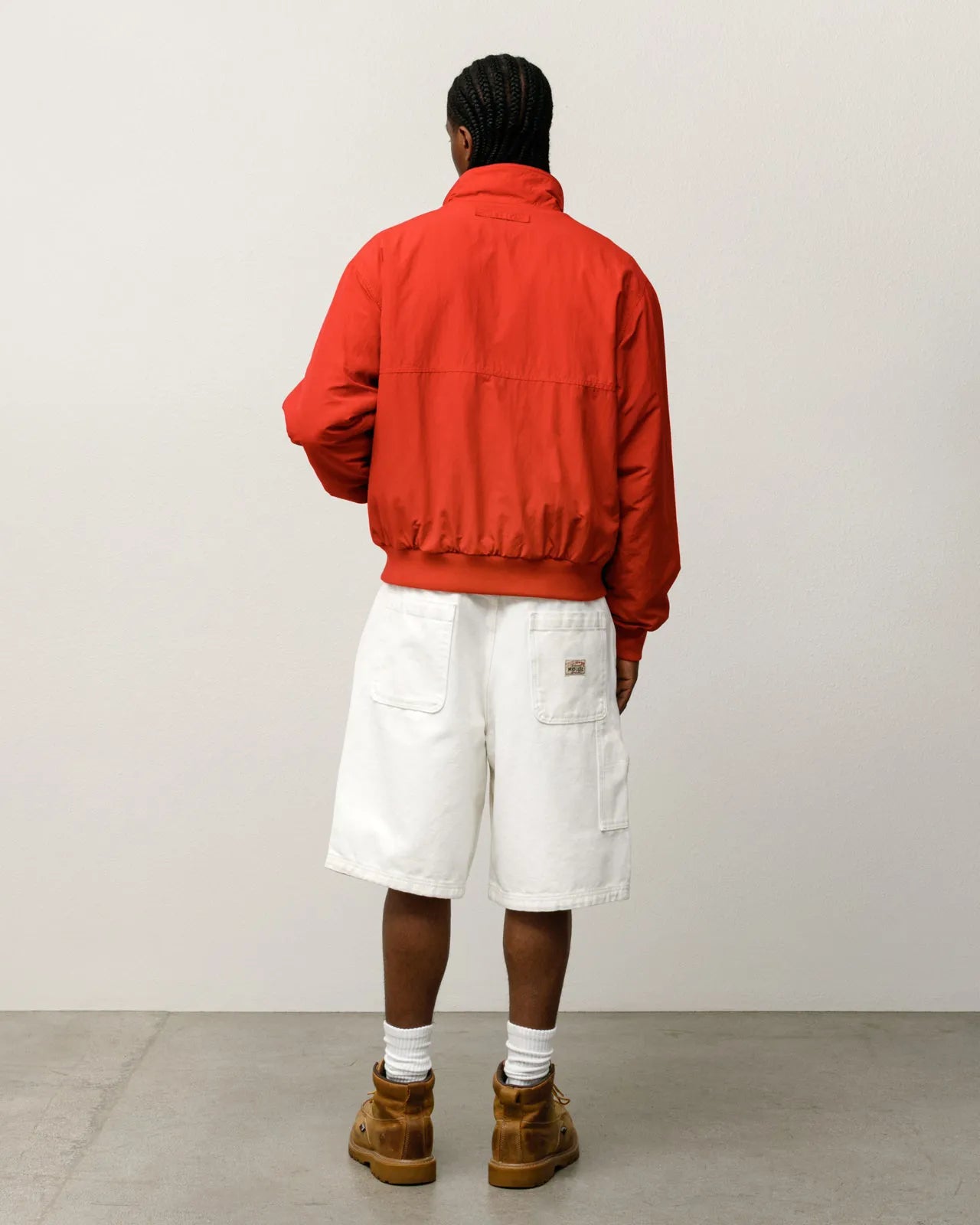Stussy Canvas Work Short, bone — available at Norwood