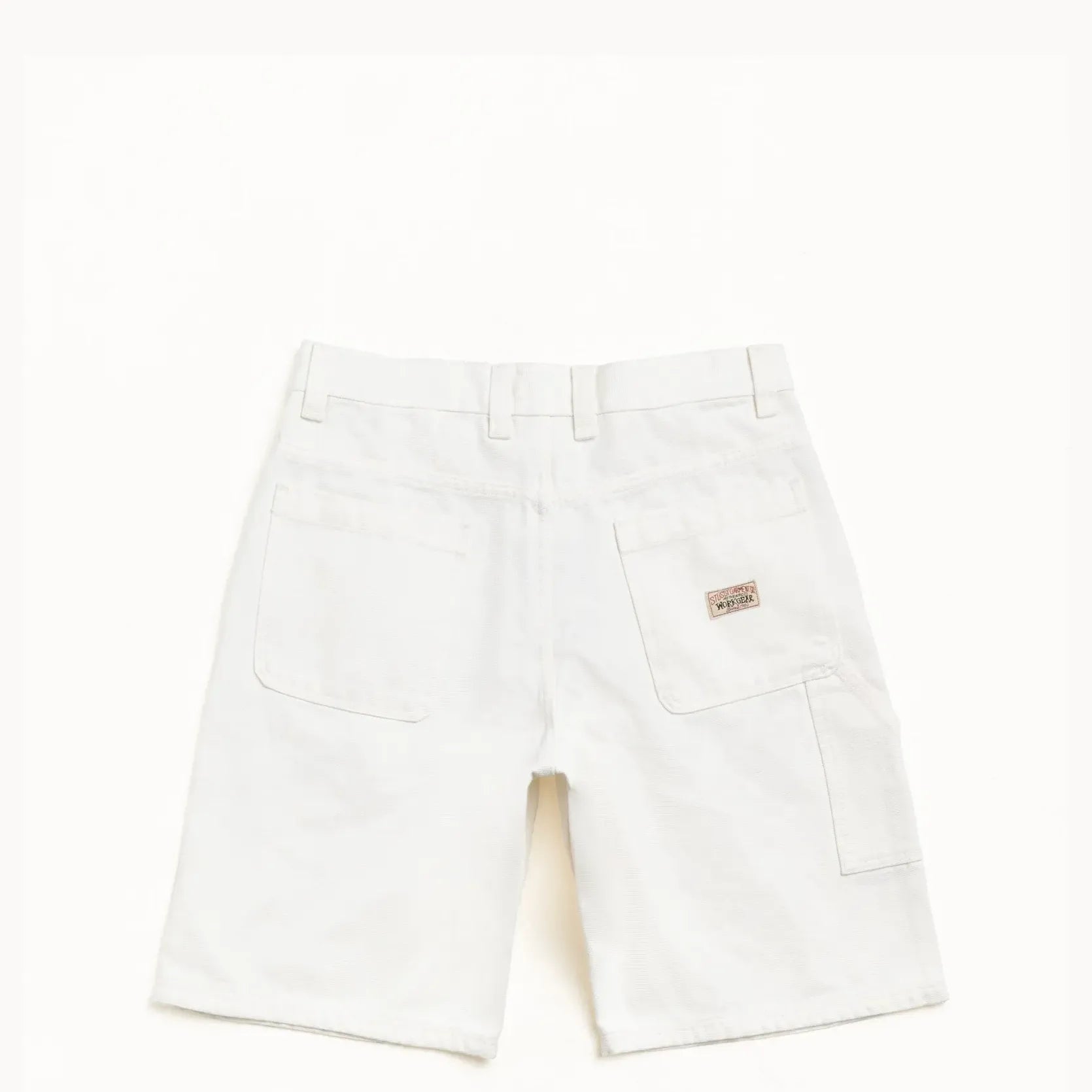 Stussy Canvas Work Short, bone — available at Norwood
