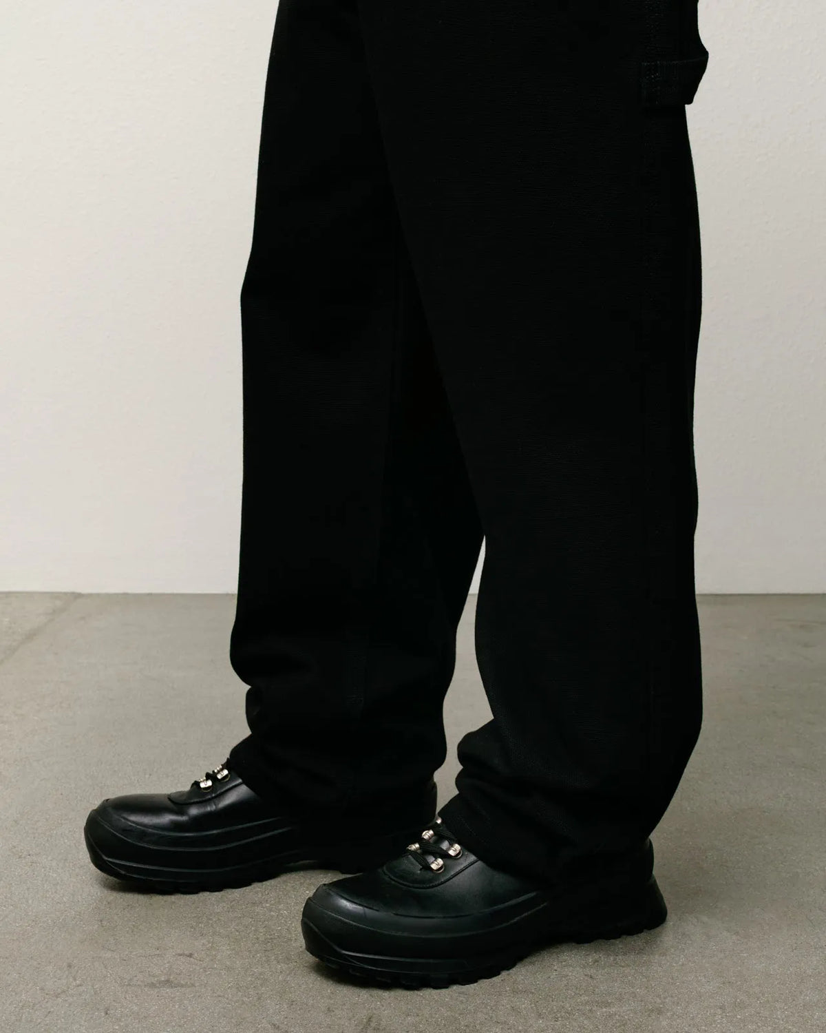 Stussy Carpenter Pant, black — available at Norwood