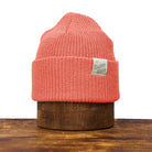 Upstate Stock Super Fine Upcycled Cotton Watchcap, coral