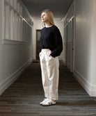 CUB Brett Barrel Pant, natural bull denim