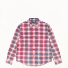 Stussy Dax Plaid Shirt, red — available at Norwood