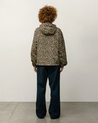 Stussy Lightweight Hooded Jacket, cheetah — available at Norwood