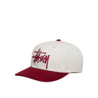 Stussy Big Basic Vintage Cap, natural/wine
