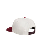 Stussy Big Basic Vintage Cap, natural/wine — available at Norwood
