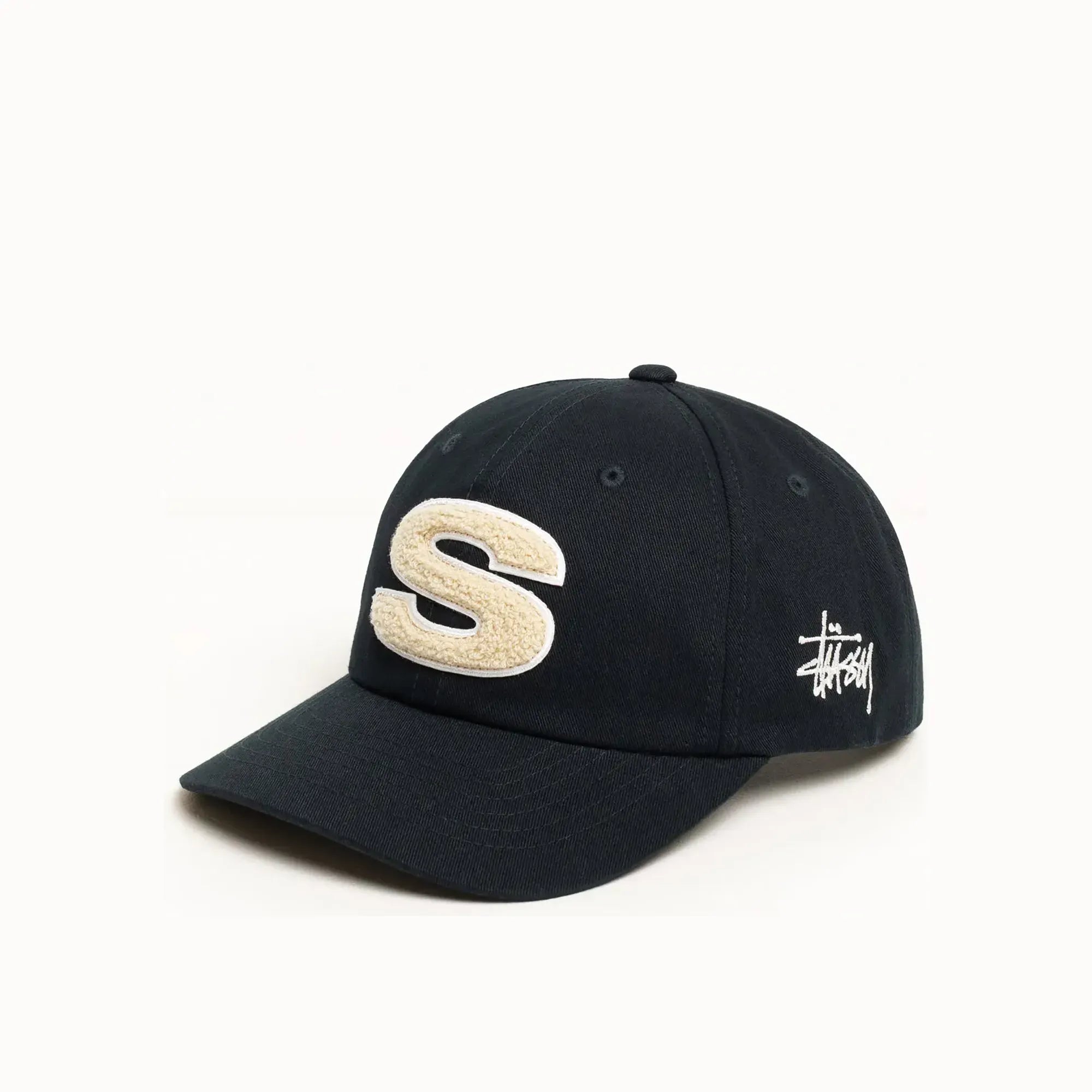 Stussy Chenille Low Pro Cap, shadow — available at Norwood