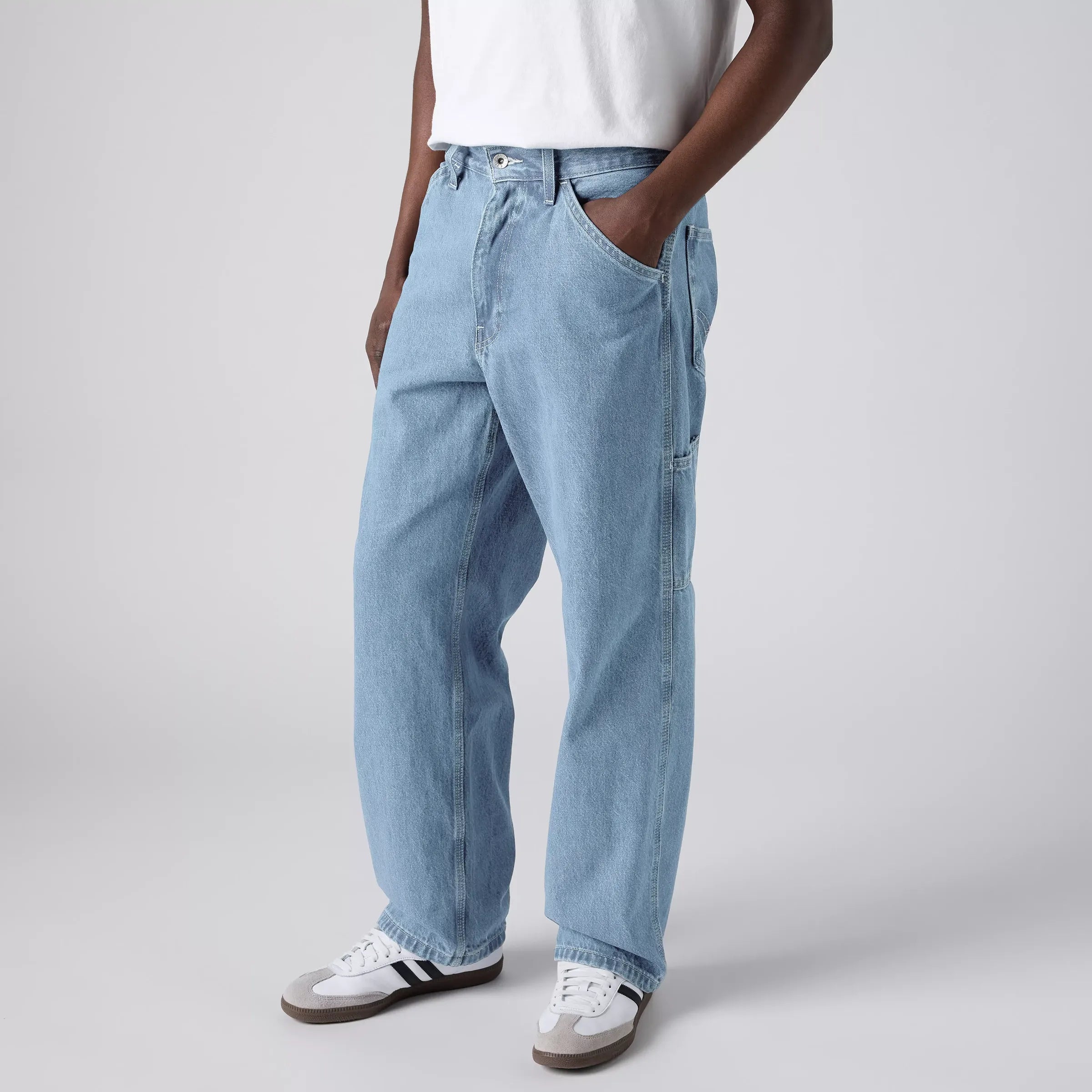 Levi's 568 Loose Straight Carpenter, put in work — available at Norwood