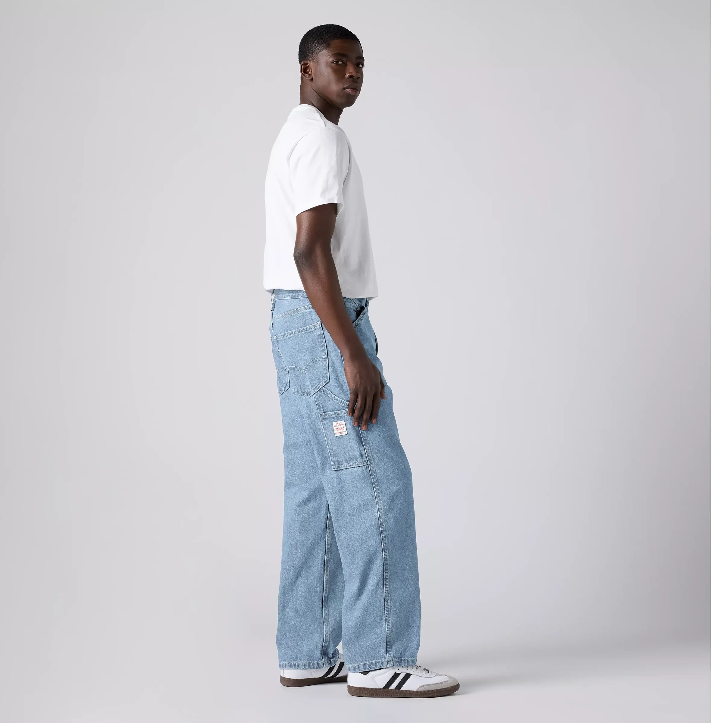 Levi's 568 Loose Straight Carpenter, put in work — available at Norwood
